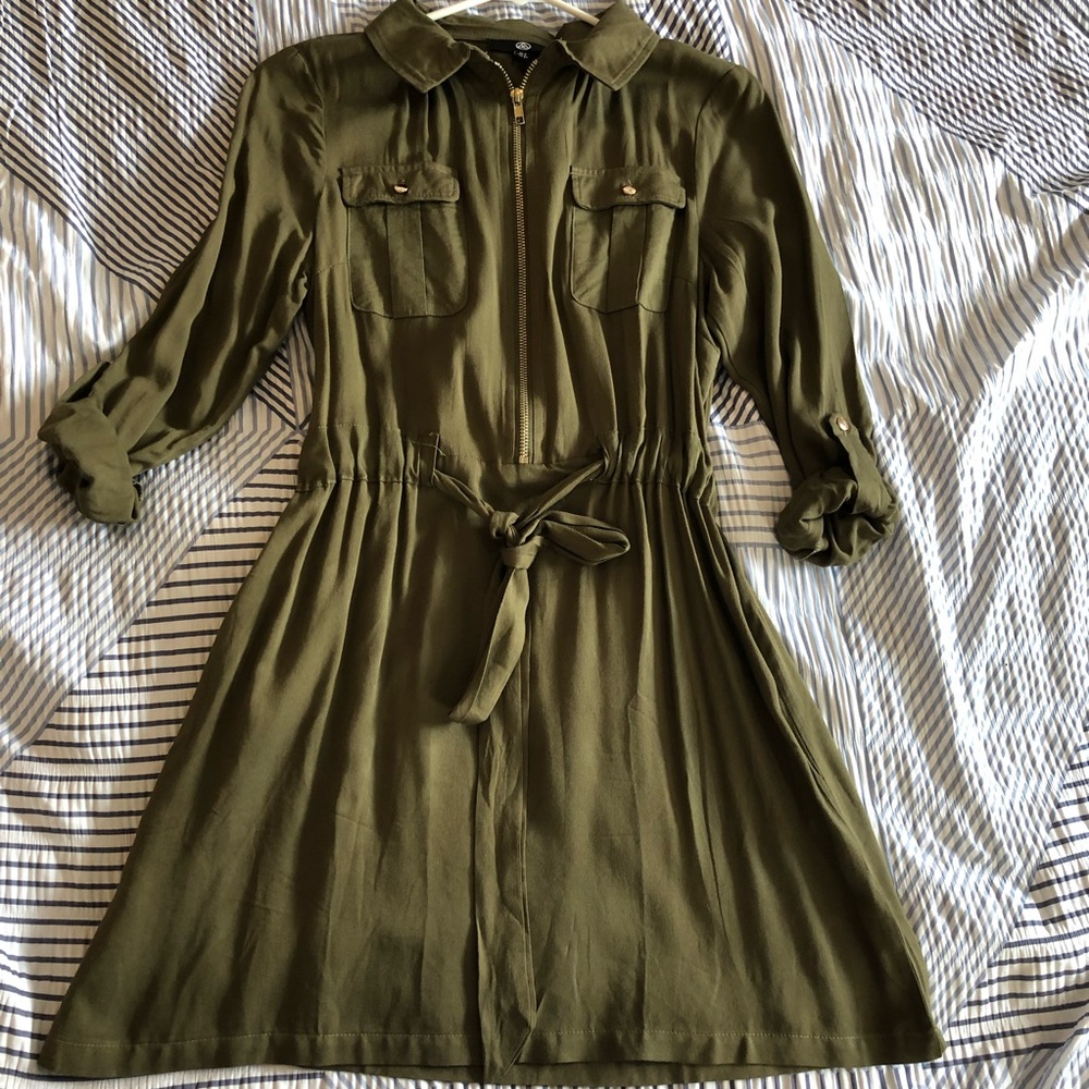 Utility Shirt Dress